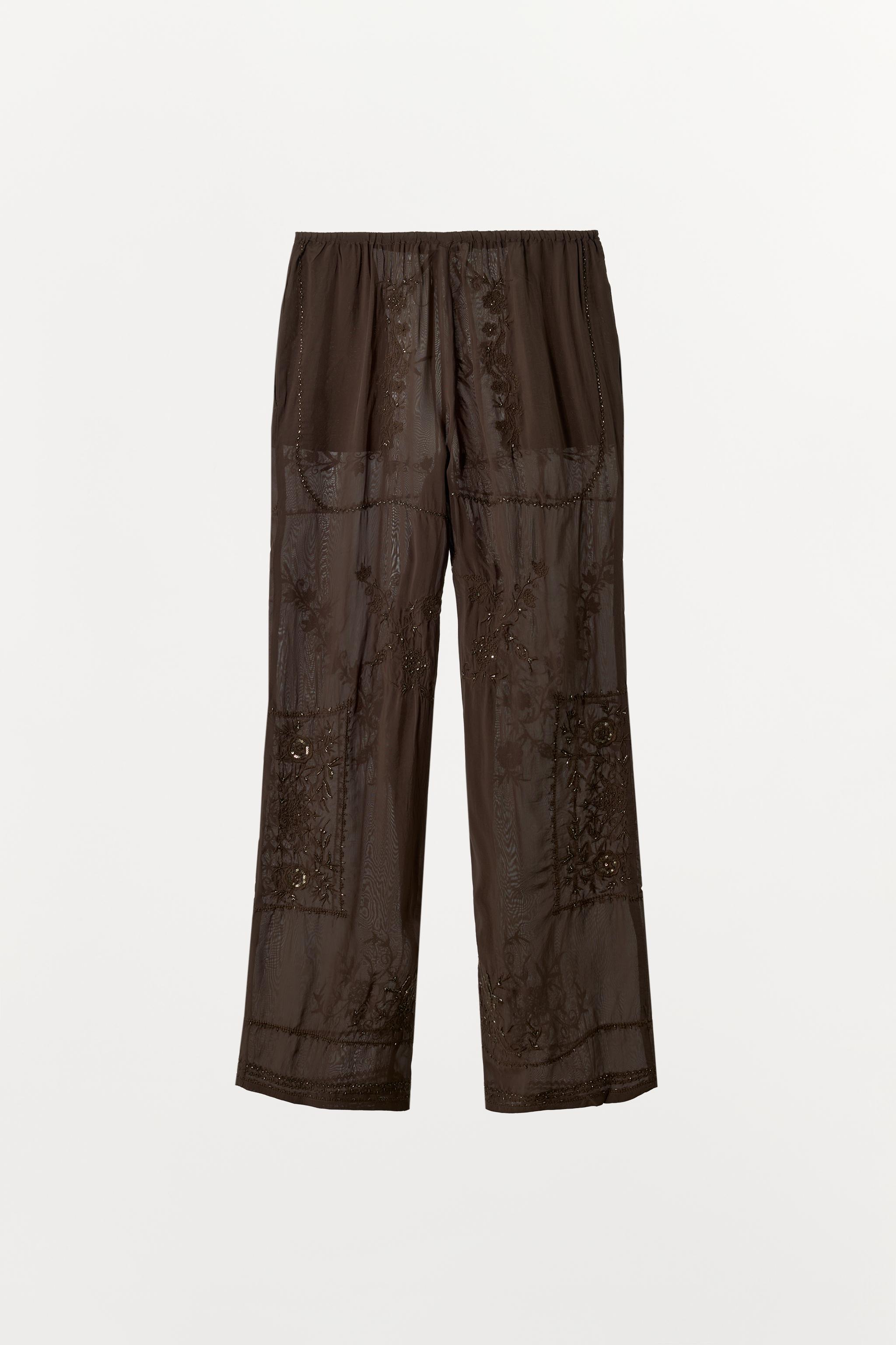 PANTALON BRODERIES ET FANTAISIES